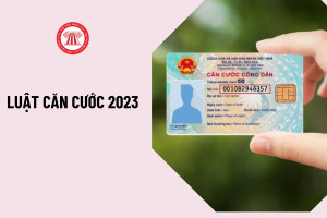 LUẬT CĂN CƯỚC 2023 - LUẬT SỐ 26/2023/QH15